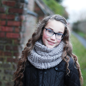 Clay infinity scarf