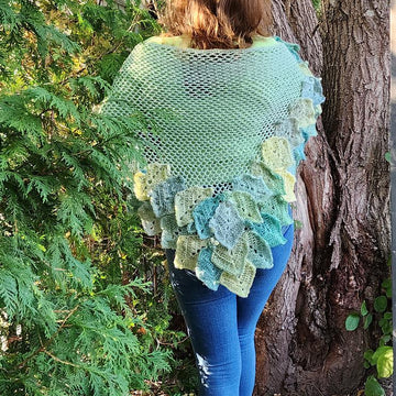 Fall Leaves Shawl