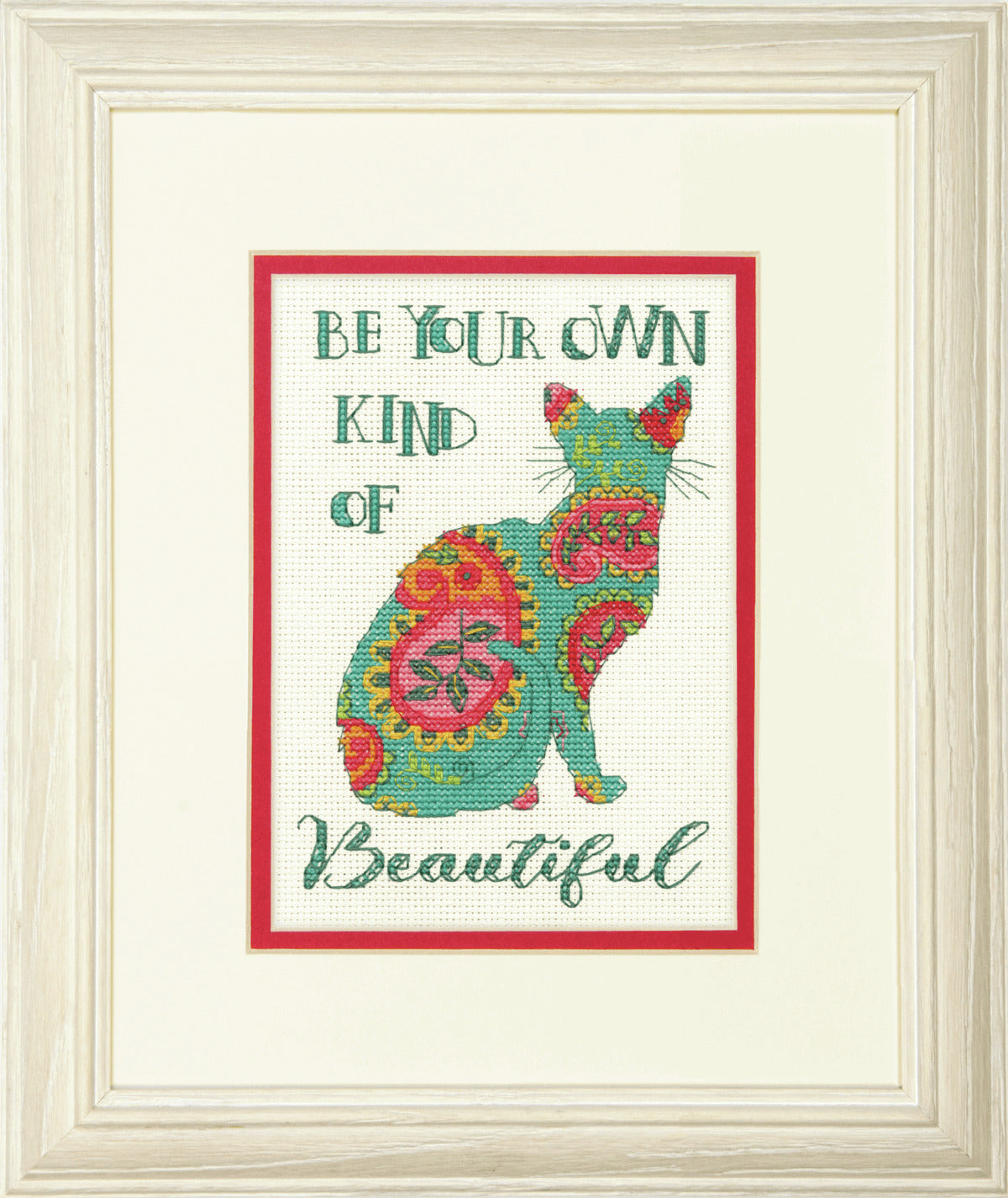 Dimensions Paisley Cat Cross Stitch Kit