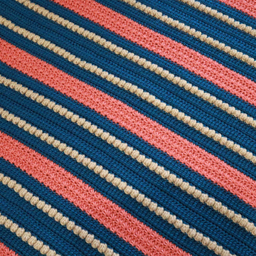 Pebbles and Stars Beach Throw