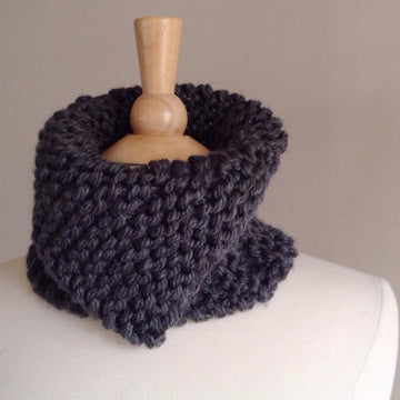Flip It Knit Chunky Cowl