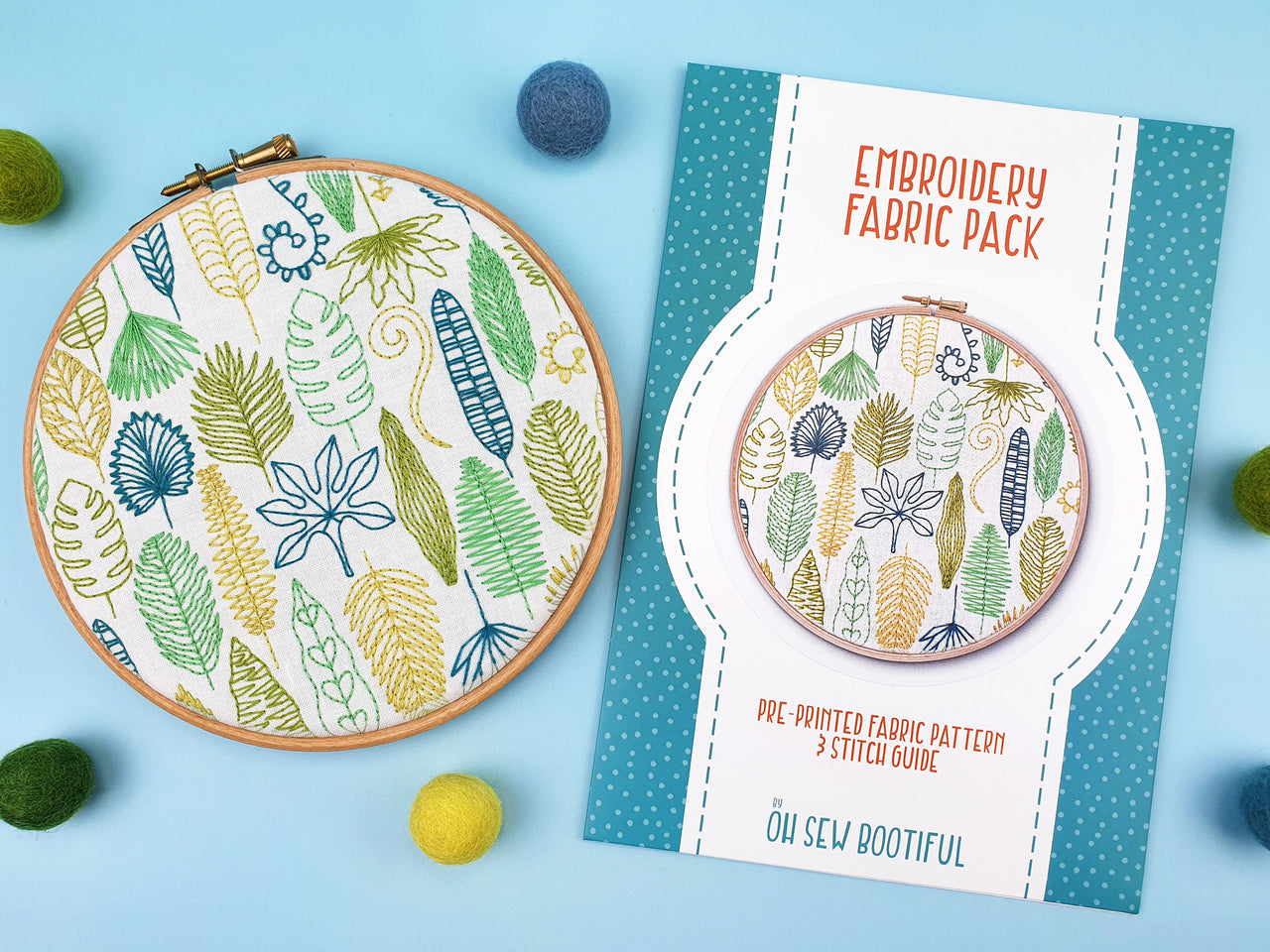 Oh Sew Bootiful Loadsa Leaves Fabric Pack