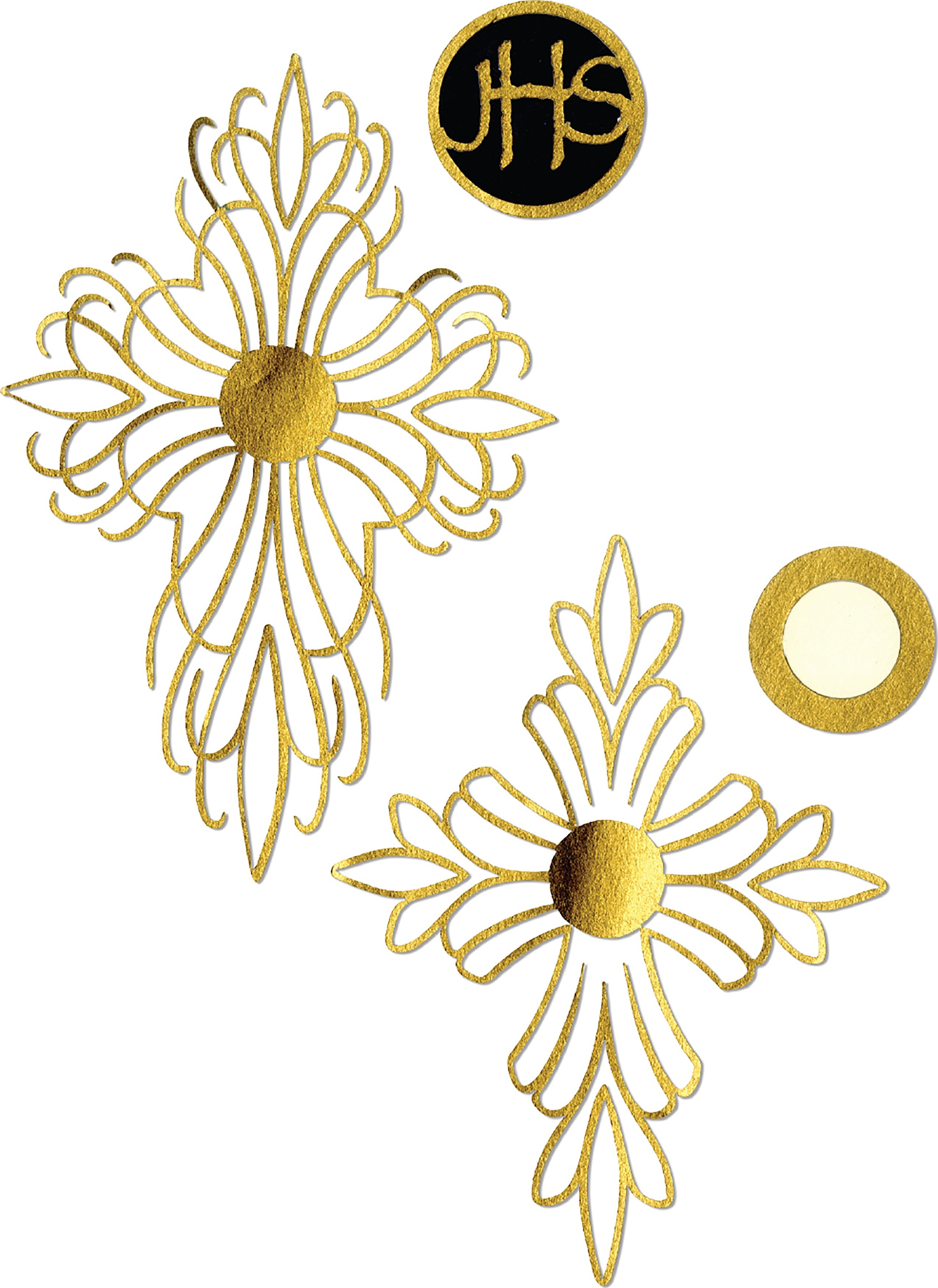 Sizzix Thinlits Dies By Luisa Elena Guillen-K 6/Pkg - Cruzes, Adornado