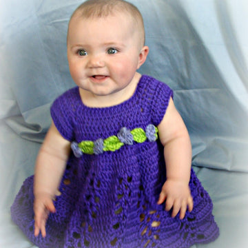 Ribbon & Lace Infant Dress