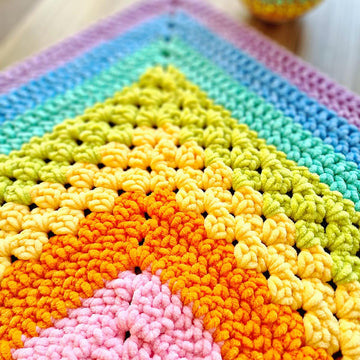 Chenille Granny's Gone Rogue Lap Blanket