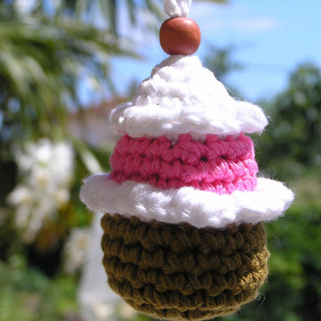 Cupcake ornament