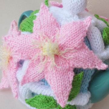 Floral Clematis Birdcage Tea Cosy