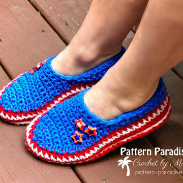 Stars and Stripes Slippers
