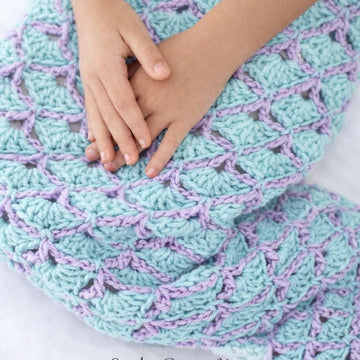 Mermaid Dreams Tail Blanket