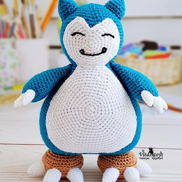 Toy Pokemon Snorlax amigurumi