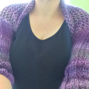 Purple Shades of A Shrug