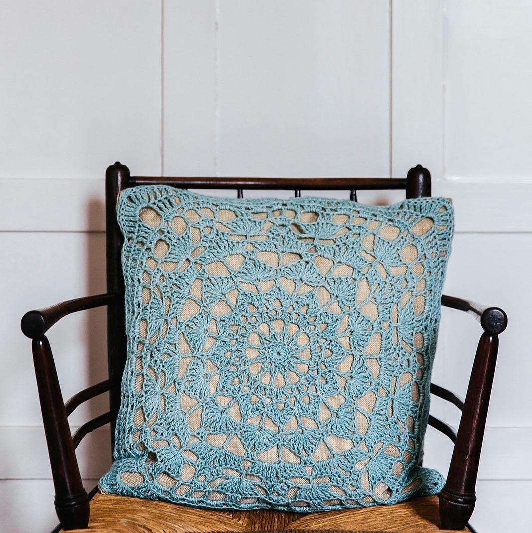 Charleston Crochet Cushion