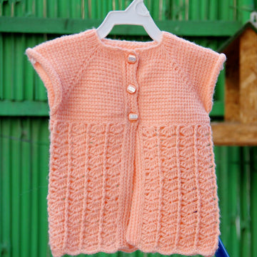 Peachy Sorbet Tunisian