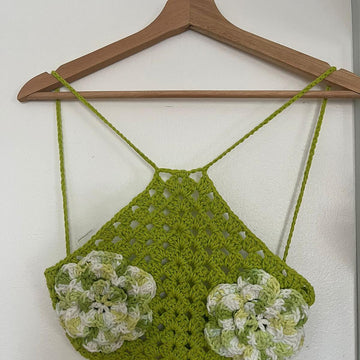 Flowers Halter Top