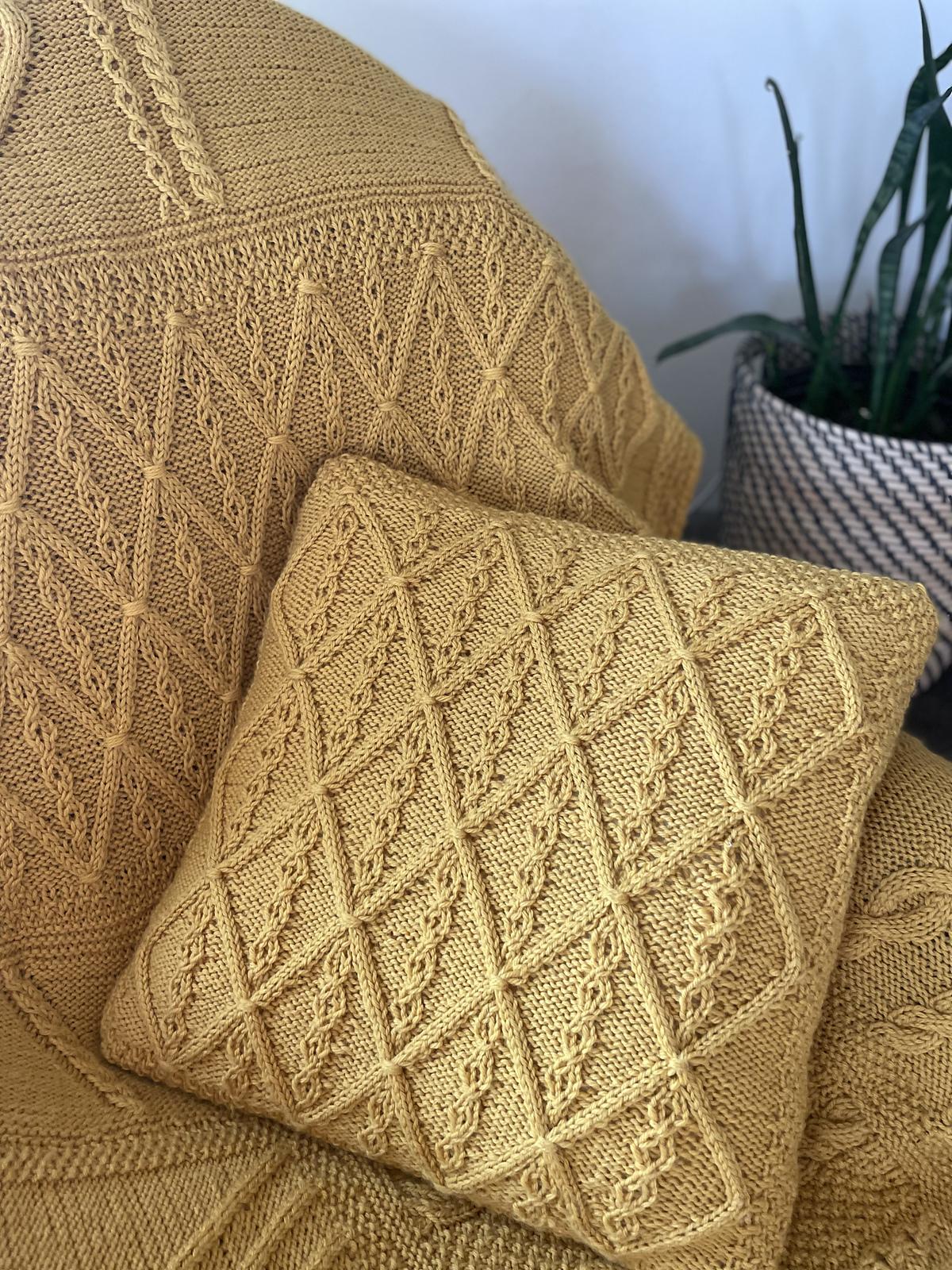 Mindful Knit Pillow