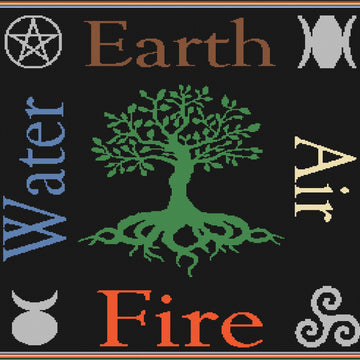 Pagan Wiccan Blanket