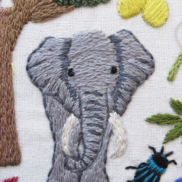 Stitchdoodles African Savanna Hand Embroidery Pattern
