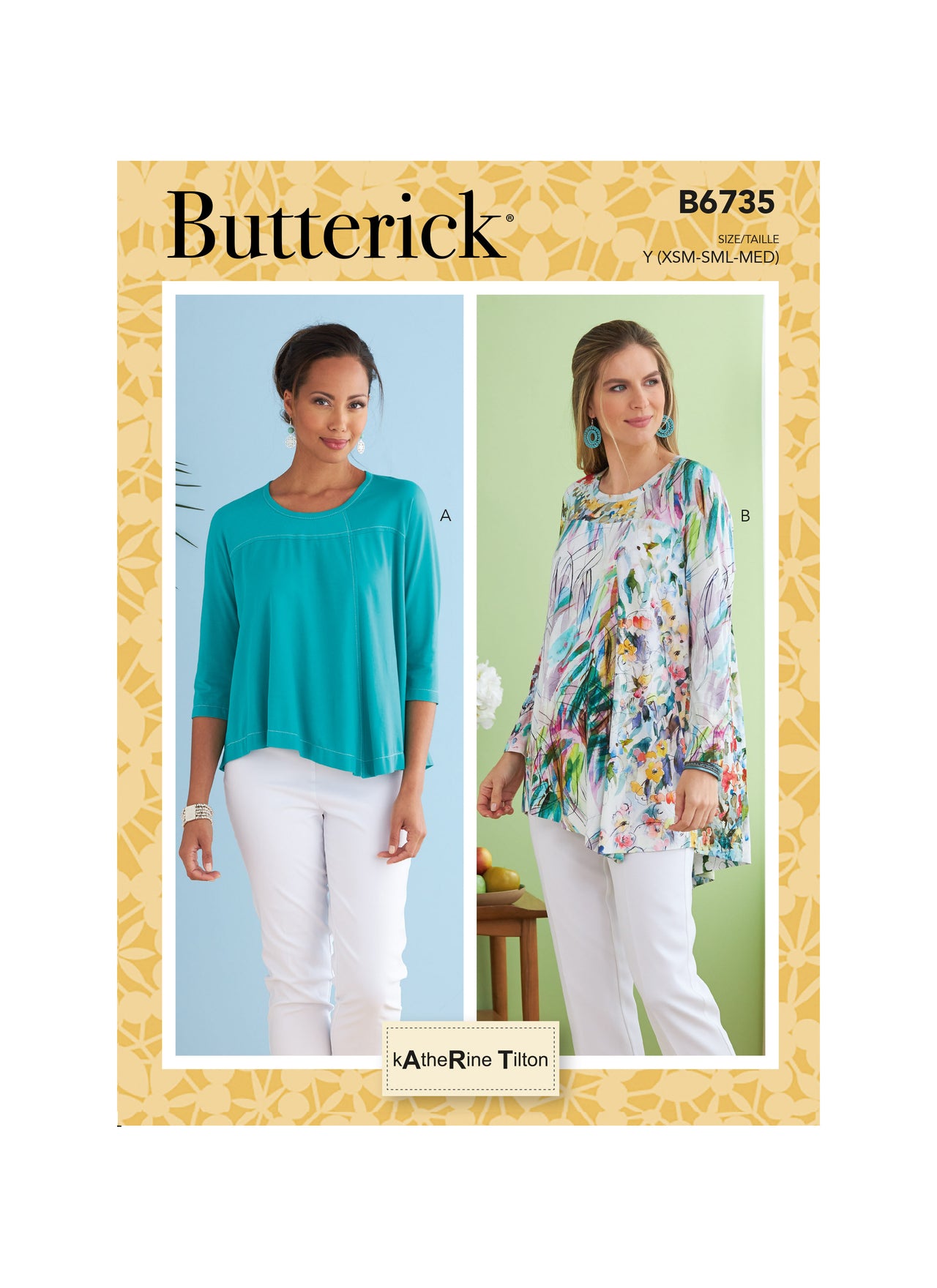 Butterick Misses' Top B6735 - Sewing Pattern