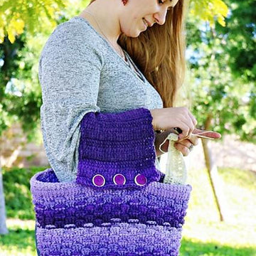 Purple Passion Project Purse