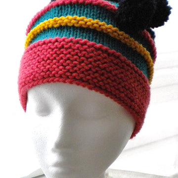 Scrap Yarn Hat