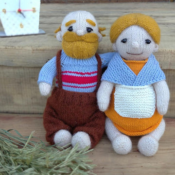 Grandpa Doll Knitting Pattern