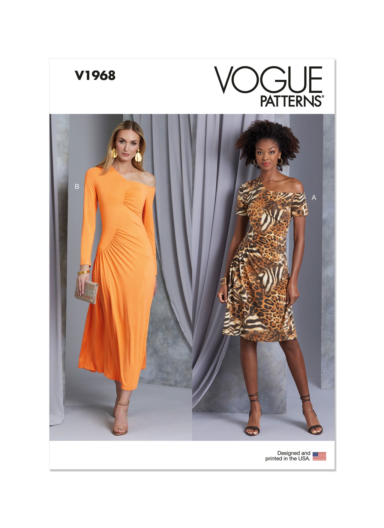 Vogue Sewing Misses' Knit Dresses V1968 - Sewing Pattern