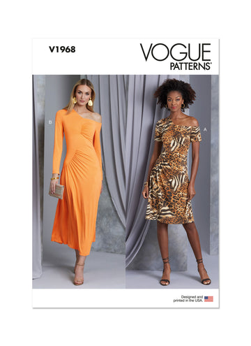 Vogue Sewing Misses' Knit Dresses V1968 - Sewing Pattern
