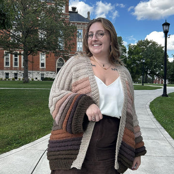 Knit Prismatic Cardigan