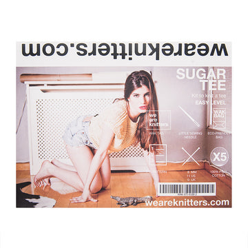 Sticker - Sugar Tee in We Are Knitters The Cotton Wool