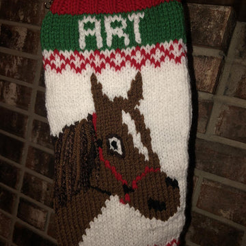 Horse Christmas Stocking