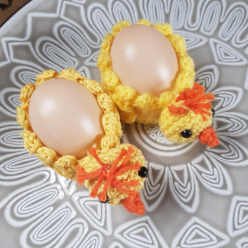 Chick and Lamb Creme Egg Baskets