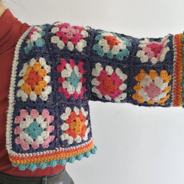 Cropped Granny Jacket (Aran)
