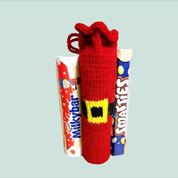 Santa belt chocolate gift bags