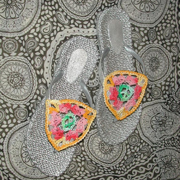 Hippie Flip Flops Barefoot Sandals Bun Cover