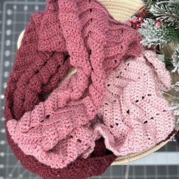 Sweatheart Chevron Scarf