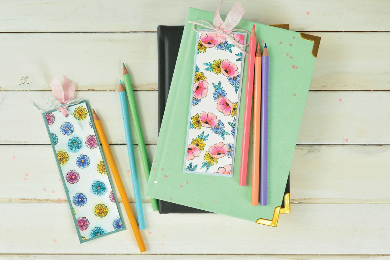 Sizzix Framelits Die & Stamp Set - Ink Blooms