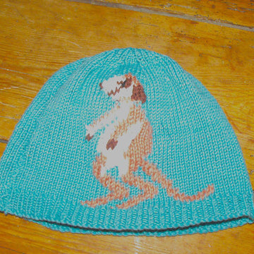 MEERKAT BEANIE HAT KNITTING PATTERN - MADMONKEYKNITS