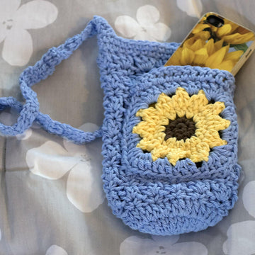 Sunflower Water Holder with Pocket