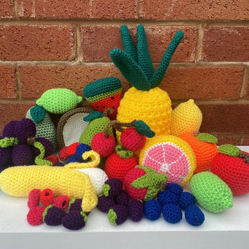 18 Fruits Crochet Patterns