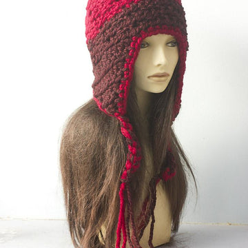 Chunky Earflap Hat, Aviator Hat