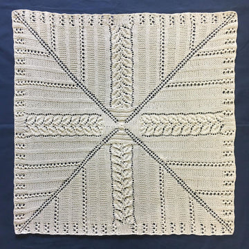 Square the Circle baby blanket