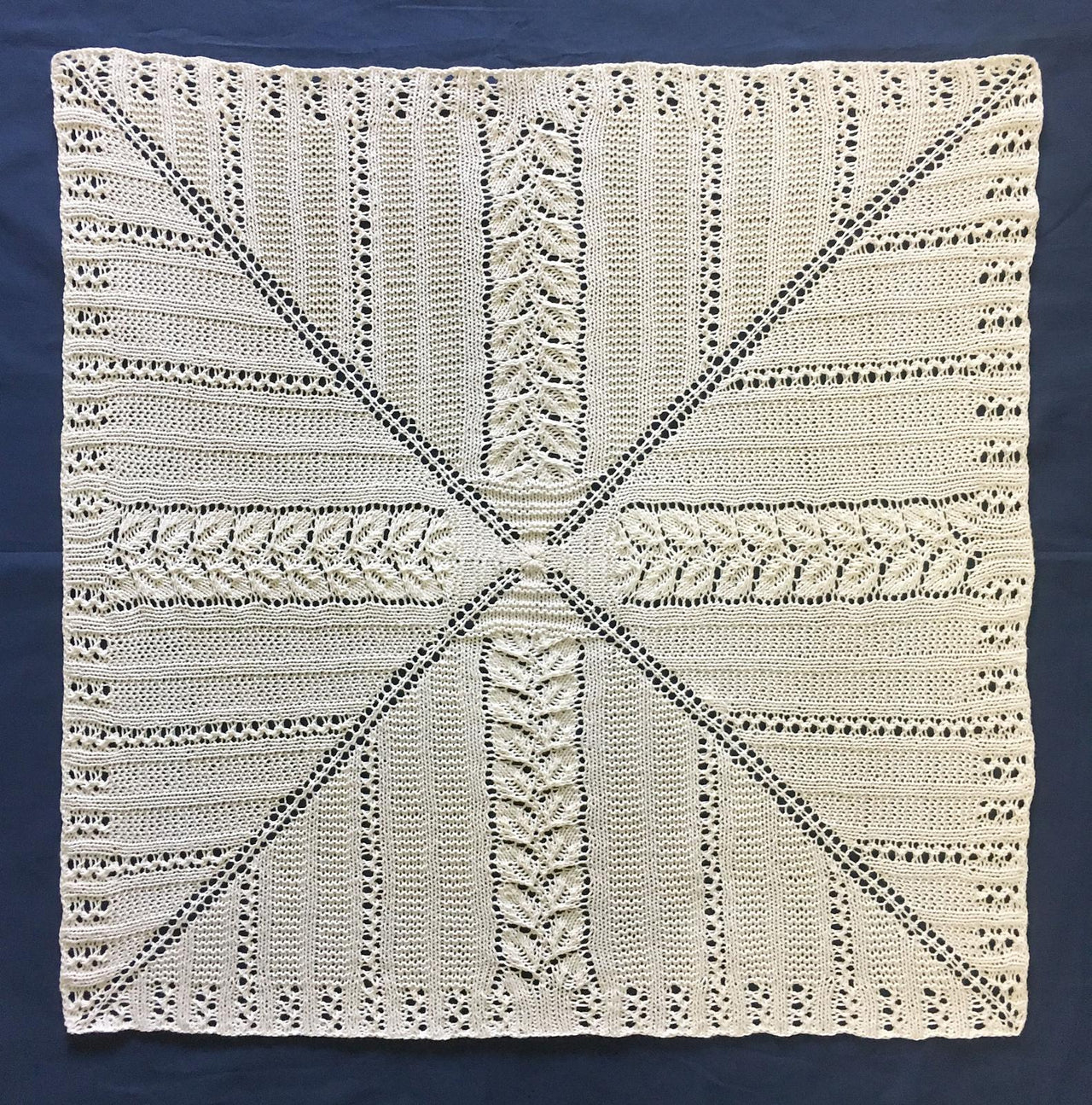 Square the Circle baby blanket