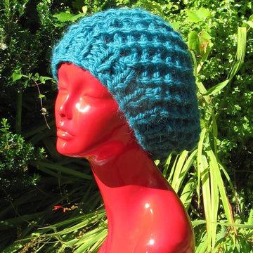 Superchunky Simple Lace Tam Slouch Hat