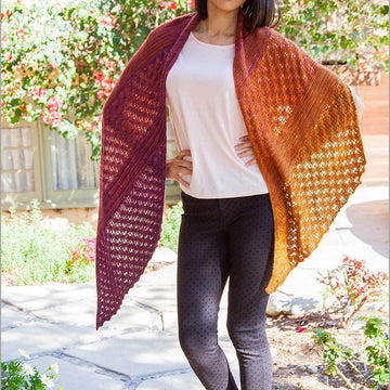 Flamelets Shawl