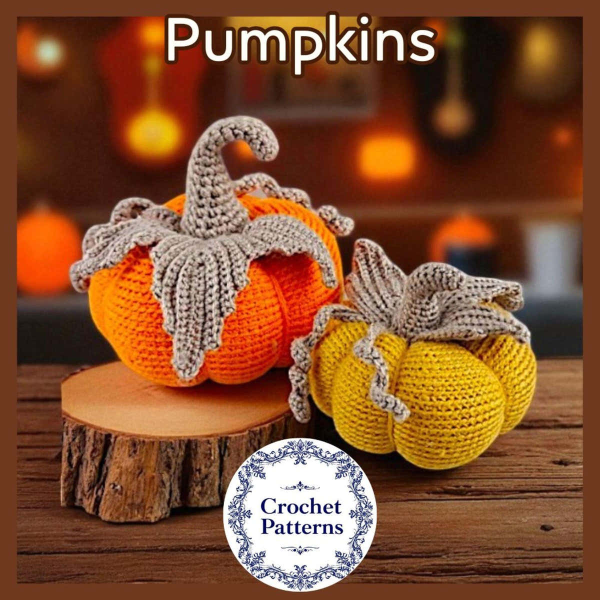Crochet Pumpkins Pattern: Montessori Baby Toys (PDF Pattern)