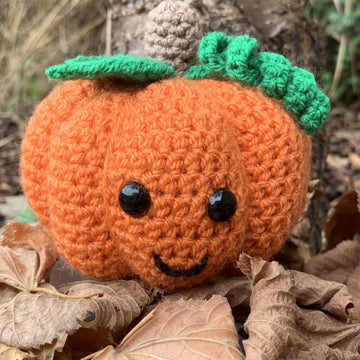 Patch the Pumpkin Amigurumi