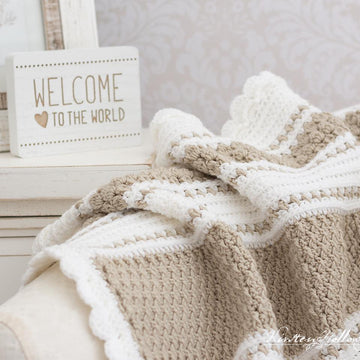 Parfait Vintage-Style Baby Blanket