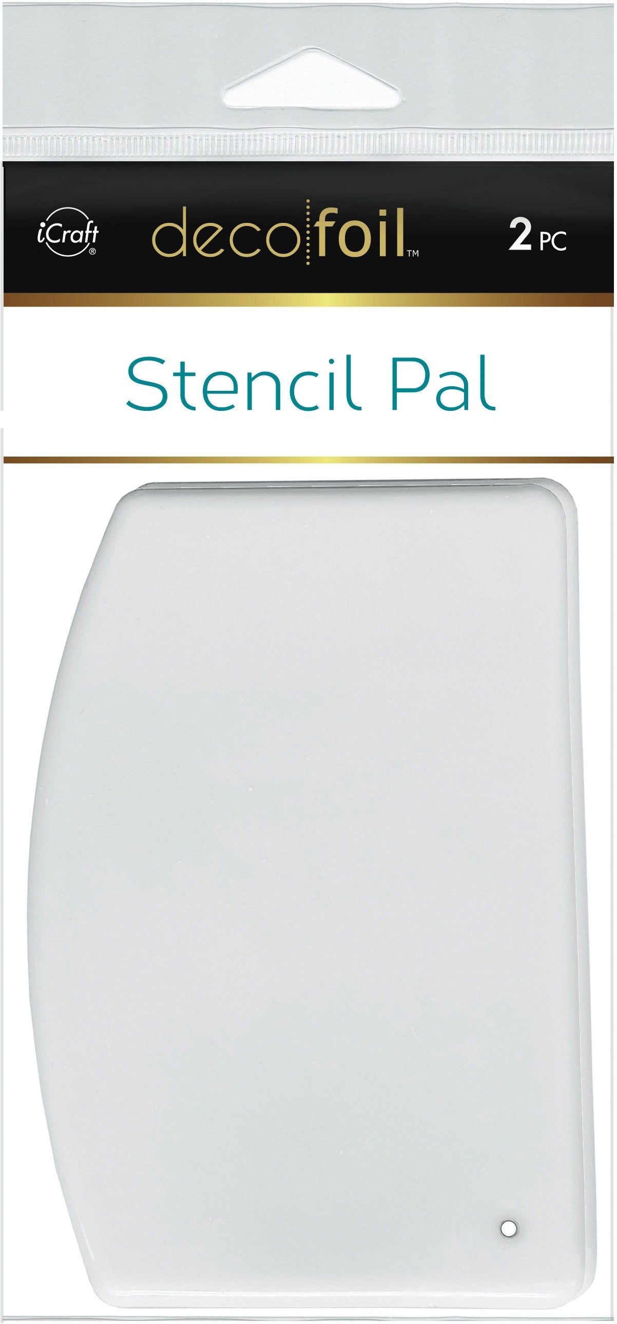 Therm O Web Deco Foil Stencil Pal 3.75"X5.2" 2/Pkg - 571006