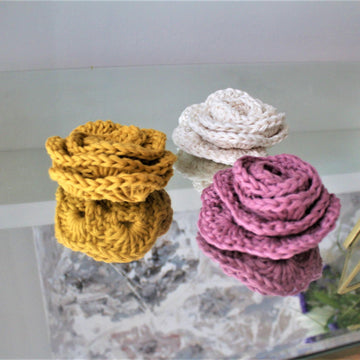 Crochet Flower Applique