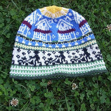 Mowing the lawn beanie